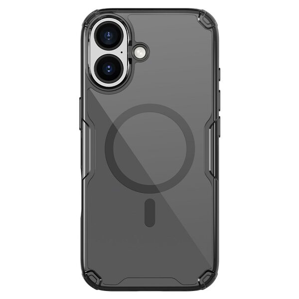 Θήκη iPhone 17 - NILLKIN Nature Pro Series - Σκληρή Θήκη PC+TPU - Γκρι - MagSafe - Εικόνα 8