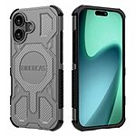 Θήκη iPhone 17 - OEM - Σκληρή Θήκη PC+TPU - Γκρι - MagSafe