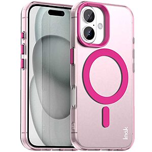 Θήκη iPhone 17 - IMAK - Σκληρή Θήκη PC+TPU - Κόκκινο - MagSafe