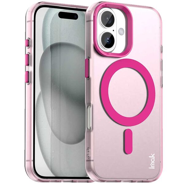 Θήκη iPhone 17 - IMAK - Σκληρή Θήκη PC+TPU - Κόκκινο - MagSafe
