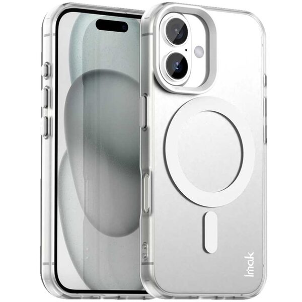 Θήκη iPhone 17 - IMAK - Σκληρή Θήκη PC+TPU - Λευκό - MagSafe