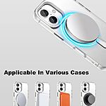 Θήκη iPhone 17 - IMAK - Σκληρή Θήκη PC+TPU - Λευκό - MagSafe - Εικόνα 5