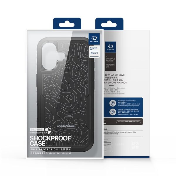 Θήκη iPhone 17 - DUX DUCIS SHLD Series - Σκληρή Θήκη PC+TPU - MagSafe - Εικόνα 4