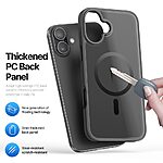 Θήκη iPhone 17 - DUX DUCIS Yind Series - Σκληρή Θήκη PC+TPU - Μαύρο - MagSafe - Εικόνα 7
