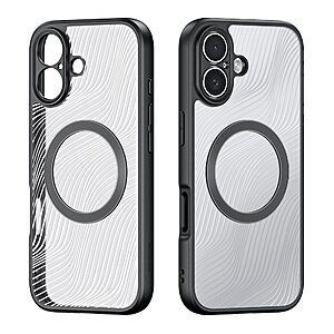 Θήκη iPhone 17 - DUX DUCIS Aimo Series - Σκληρή Θήκη PC+TPU - Μαύρο - MagSafe - Εικόνα 2