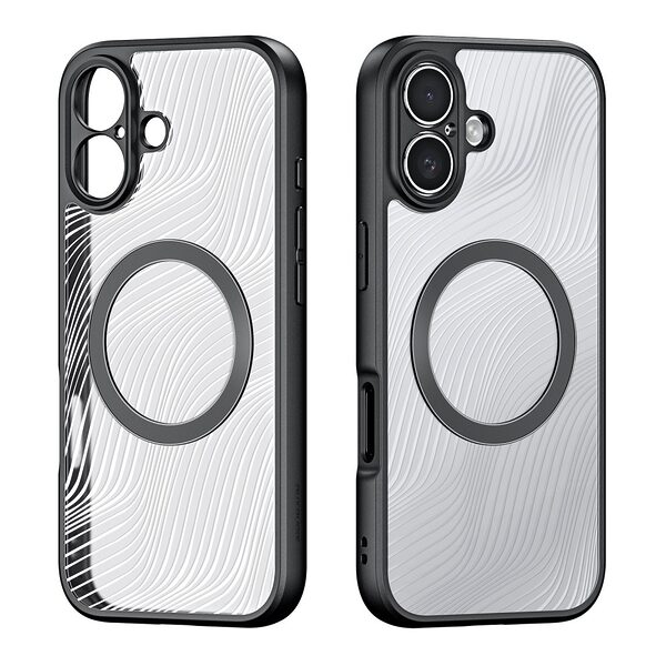 Θήκη iPhone 17 - DUX DUCIS Aimo Series - Σκληρή Θήκη PC+TPU - Μαύρο - MagSafe - Εικόνα 2