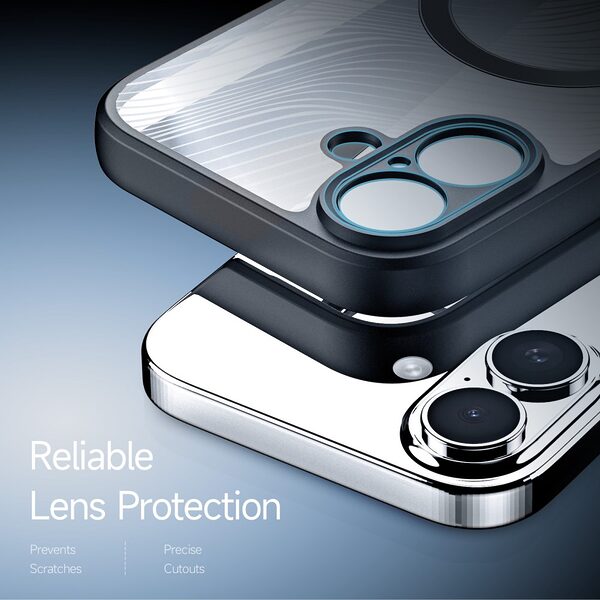Θήκη iPhone 17 - DUX DUCIS Aimo Series - Σκληρή Θήκη PC+TPU - Μαύρο - MagSafe - Εικόνα 7