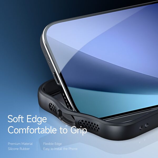 Θήκη iPhone 17 - DUX DUCIS Aimo Series - Σκληρή Θήκη PC+TPU - Μαύρο - MagSafe - Εικόνα 8