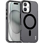 Θήκη iPhone 17 - IMAK - Σκληρή Θήκη PC+TPU - Μαύρο - MagSafe