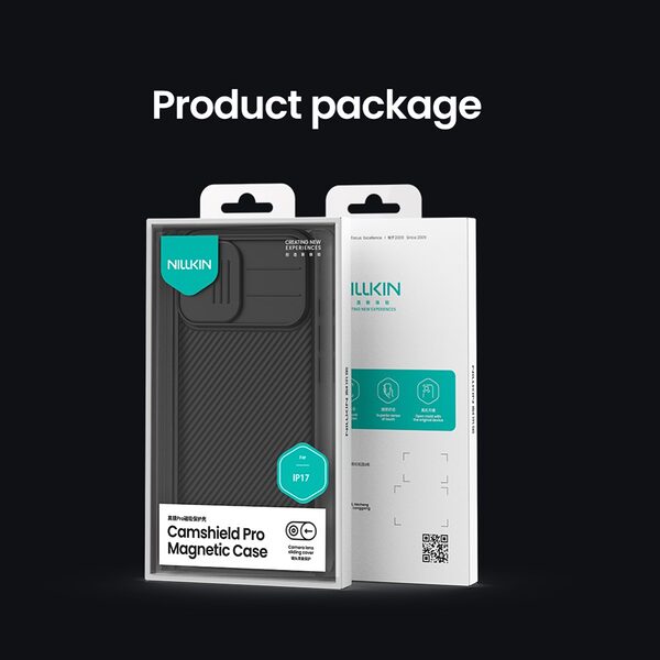 Θήκη iPhone 17 - NILLKIN Camshield Pro - Σκληρή Θήκη PC+TPU - Μαύρο - MagSafe - Εικόνα 10