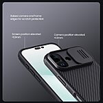 Θήκη iPhone 17 - NILLKIN Camshield Pro - Σκληρή Θήκη PC+TPU - Μαύρο - MagSafe - Εικόνα 3