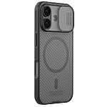 Θήκη iPhone 17 - NILLKIN Camshield Pro Magnetic Series - Σκληρή Θήκη PC+TPU - Μαύρο - MagSafe