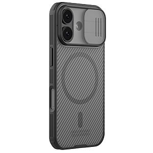 Θήκη iPhone 17 - NILLKIN Camshield Pro Magnetic Series - Σκληρή Θήκη PC+TPU - Μαύρο - MagSafe