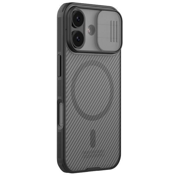 Θήκη iPhone 17 - NILLKIN Camshield Pro Magnetic Series - Σκληρή Θήκη PC+TPU - Μαύρο - MagSafe