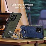 Θήκη iPhone 17 - OEM - Σκληρή Θήκη PC+TPU - Μαύρο - MagSafe/Stand/Λουράκι - Εικόνα 7