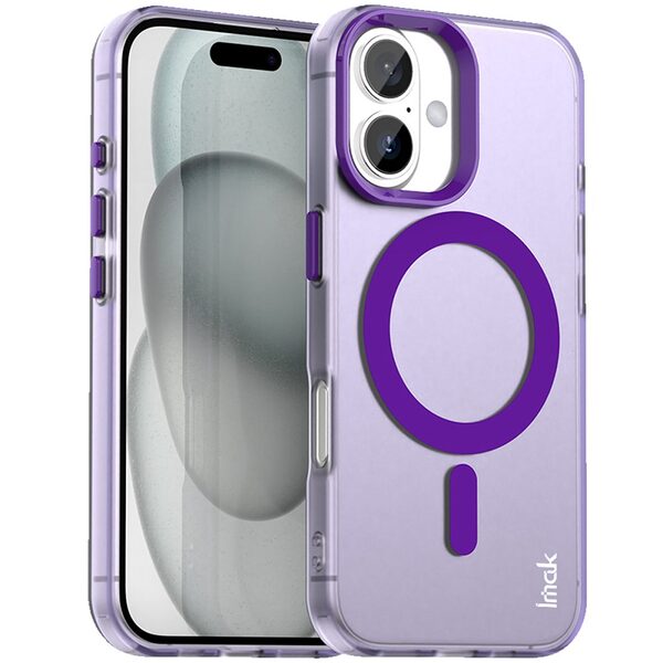 Θήκη iPhone 17 - IMAK - Σκληρή Θήκη PC+TPU - Μωβ - MagSafe