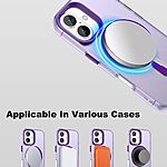 Θήκη iPhone 17 - IMAK - Σκληρή Θήκη PC+TPU - Μωβ - MagSafe - Εικόνα 5