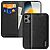 Θήκη iPhone 17 Pro Max - DUX DUCIS Hivo Series - Flip Πορτοφόλι από Αυθεντικό Δέρμα - Μαύρο - RFID/Wallet/Stand