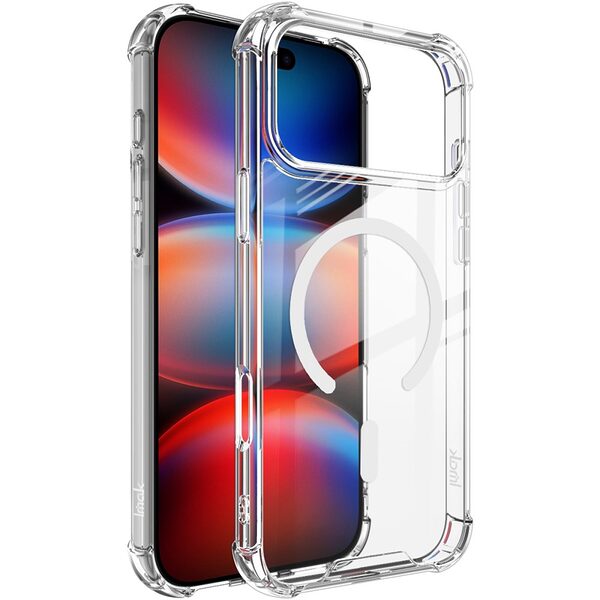 Θήκη iPhone 17 Pro Max - IMAK - Σκληρή Θήκη PC+TPU - Διάφανο - MagSafe