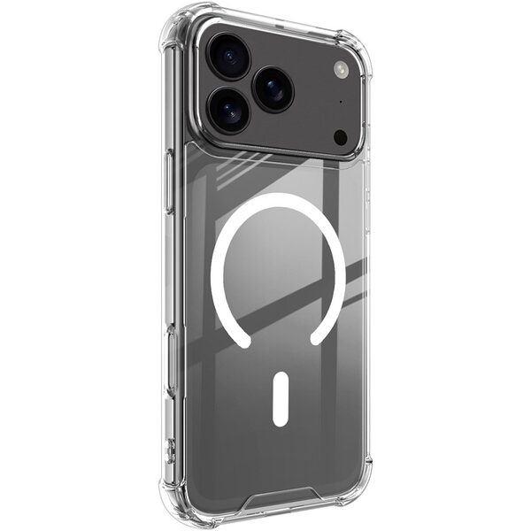 Θήκη iPhone 17 Pro Max - IMAK - Σκληρή Θήκη PC+TPU - Διάφανο - MagSafe - Εικόνα 2