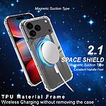 Θήκη iPhone 17 Pro Max - IMAK - Σκληρή Θήκη PC+TPU - Διάφανο - MagSafe - Εικόνα 3