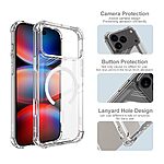 Θήκη iPhone 17 Pro Max - IMAK - Σκληρή Θήκη PC+TPU - Διάφανο - MagSafe - Εικόνα 5