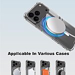 Θήκη iPhone 17 Pro Max - IMAK - Σκληρή Θήκη PC+TPU - Διάφανο - MagSafe - Εικόνα 8