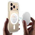 Θήκη iPhone 17 Pro Max - OEM - Σκληρή Θήκη PC+TPU - Διάφανο - MagSafe - Εικόνα 5