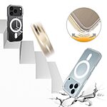 Θήκη iPhone 17 Pro Max - OEM - Σκληρή Θήκη PC+TPU - Διάφανο - MagSafe - Εικόνα 8