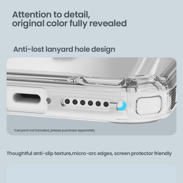 Θήκη iPhone 17 Pro Max - NILLKIN Nature Pro Series - Σκληρή Θήκη PC+TPU - Γκρι - MagSafe - Εικόνα 2