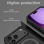 Θήκη iPhone 17 Pro Max - OEM - Σκληρή Θήκη PC+TPU - Γκρι - MagSafe - Εικόνα 5