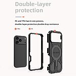Θήκη iPhone 17 Pro Max - OEM - Σκληρή Θήκη PC+TPU - Γκρι - MagSafe - Εικόνα 6