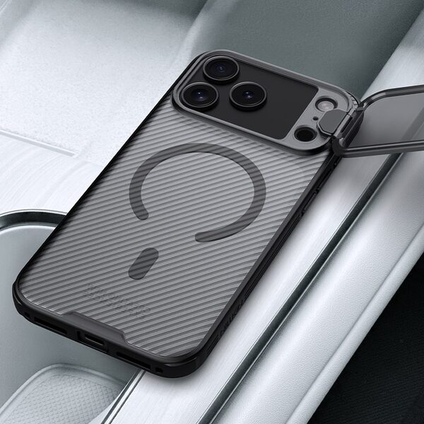 Θήκη iPhone 17 Pro Max - NILLKIN CamShield Prop Magnetic Series - Σκληρή Θήκη PC+TPU - Ημιδιάφανο - MagSafe - Εικόνα 8