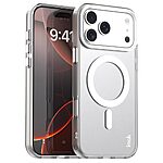 Θήκη iPhone 17 Pro Max - IMAK - Σκληρή Θήκη PC+TPU - Λευκό - MagSafe