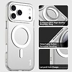 Θήκη iPhone 17 Pro Max - IMAK - Σκληρή Θήκη PC+TPU - Λευκό - MagSafe - Εικόνα 4
