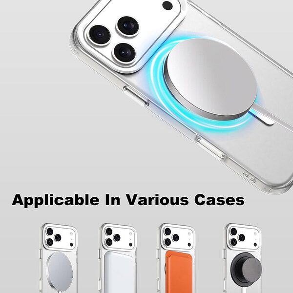 Θήκη iPhone 17 Pro Max - IMAK - Σκληρή Θήκη PC+TPU - Λευκό - MagSafe - Εικόνα 5