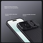 Θήκη iPhone 17 Pro Max - NILLKIN Camshield Pro - Σκληρή Θήκη PC+TPU - Μαύρο - MagSafe - Εικόνα 3