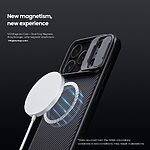 Θήκη iPhone 17 Pro Max - NILLKIN Camshield Pro - Σκληρή Θήκη PC+TPU - Μαύρο - MagSafe - Εικόνα 5