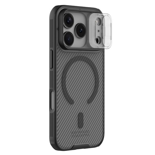 Θήκη iPhone 17 Pro Max - NILLKIN Camshield Pro Magnetic Series - Σκληρή Θήκη PC+TPU - Μαύρο - MagSafe