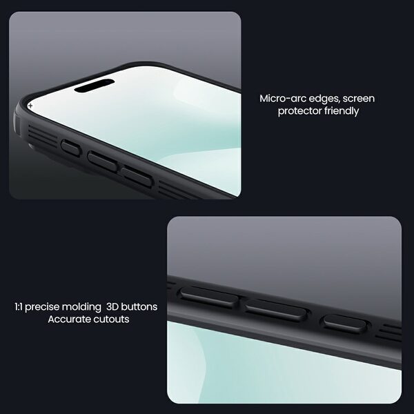 Θήκη iPhone 17 Pro Max - NILLKIN Camshield Pro Magnetic Series - Σκληρή Θήκη PC+TPU - Μαύρο - MagSafe - Εικόνα 8