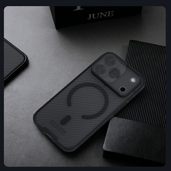 Θήκη iPhone 17 Pro Max - NILLKIN Camshield Pro Magnetic Series - Σκληρή Θήκη PC+TPU - Μαύρο - MagSafe - Εικόνα 9