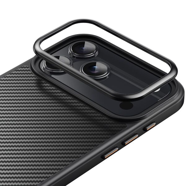 Θήκη iPhone 17 Pro Max - OEM - Σκληρή Θήκη PC+TPU - Μαύρο - MagSafe - Εικόνα 2