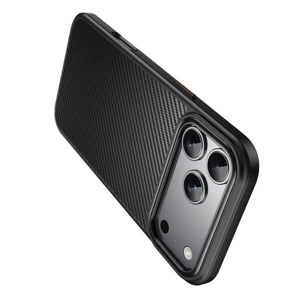 Θήκη iPhone 17 Pro Max - OEM - Σκληρή Θήκη PC+TPU - Μαύρο - MagSafe - Εικόνα 4