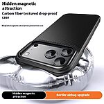 Θήκη iPhone 17 Pro Max - OEM - Σκληρή Θήκη PC+TPU - Μαύρο - MagSafe - Εικόνα 6