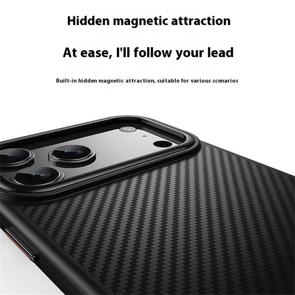 Θήκη iPhone 17 Pro Max - OEM - Σκληρή Θήκη PC+TPU - Μαύρο - MagSafe - Εικόνα 8