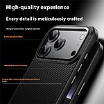 Θήκη iPhone 17 Pro Max - OEM - Σκληρή Θήκη PC+TPU - Μαύρο - MagSafe - Εικόνα 9