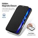 Θήκη iPhone 17 Pro Max - DUX DUCIS Skin X Pro Series - Flip Θήκη από Συνθετικό Δέρμα (PU) - Μαύρο - MagSafe/RFID - Εικόνα 10