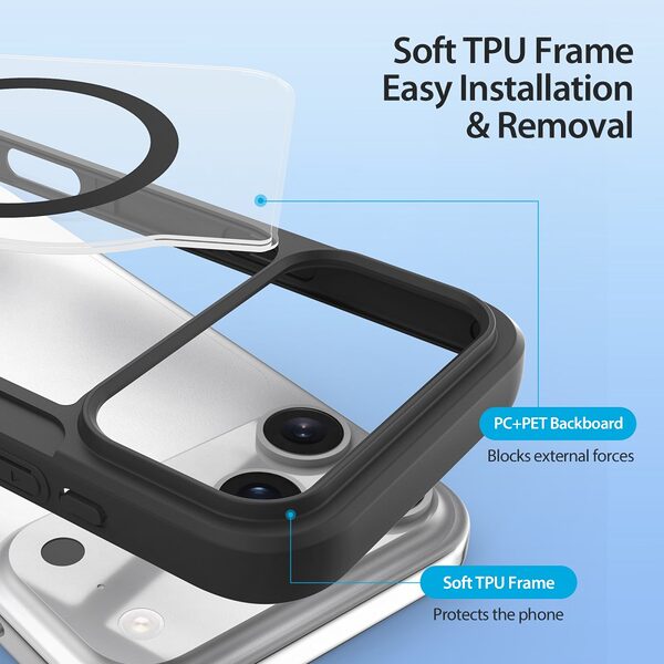 Θήκη iPhone 17 Pro Max - DUX DUCIS Skin X Pro Series - Flip Θήκη από Συνθετικό Δέρμα (PU) - Μαύρο - MagSafe/RFID - Εικόνα 2