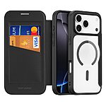 Θήκη iPhone 17 Pro Max - DUX DUCIS Skin X Pro Series - Flip Θήκη από Συνθετικό Δέρμα (PU) - Μαύρο - MagSafe/RFID - Εικόνα 5