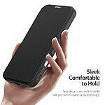 Θήκη iPhone 17 Pro Max - DUX DUCIS Skin X Pro Series - Flip Θήκη από Συνθετικό Δέρμα (PU) - Μαύρο - MagSafe/RFID - Εικόνα 9